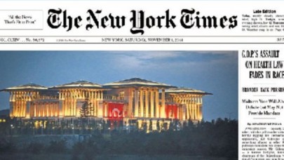 New York Times'ın manşetinde
