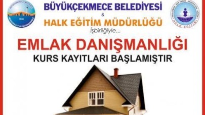 “Emlak Danışmanlığı” kursları başlıyor!