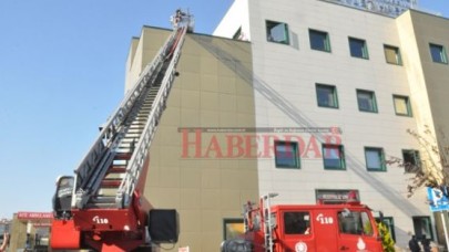 Devlet Hastanesinde yangın paniği