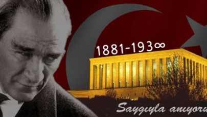 Atatürk törenlerle anılıyor