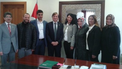 Tüketici Derneği’nden kaymakama ziyaret