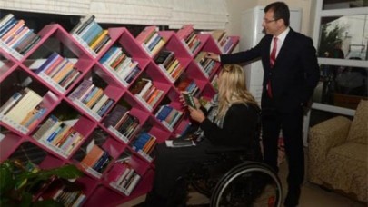 Belediyeden kütüphane desteği