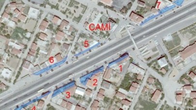 Gümüşkaya'da yol düzenlemesi yapılıyor