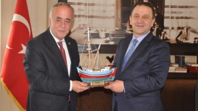 Kardeş belediyeden Işıklar'a ziyaret