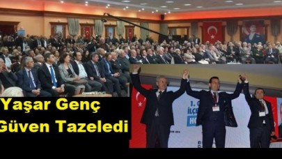 Yaşar Genç Güven Tazeledi.