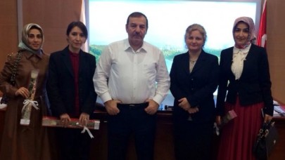 KADIOĞLU KADIN MECLİS ÜYELERİNDEN GÜL TAKDİM ETTİ