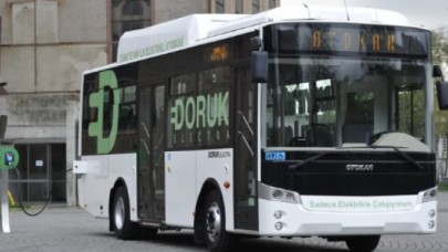 Türkiye'nin İlk Elektrikli Otobüsü Yollarda