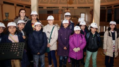 BİLGİ EVİ ÖĞRENCİLERİNDEN MEVLEVİHANE ZİYARETİ