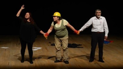 İşçilerin dramı BKM sahnesinde canlandırıldı