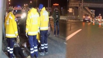 Avcılar'da kaza: 1 ölü, 1 yaralı