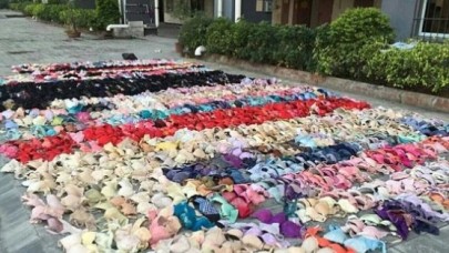 Sapığın Evinden 2 Bin Kadın İç Çamaşırı Çıktı