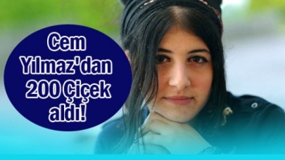 Cem Yılmaz'dan, Maral Büyüksaraç'a 200 Çiçek