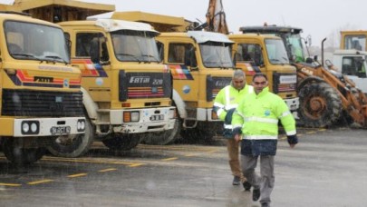 Büyükçekmece kara kışa hazır!