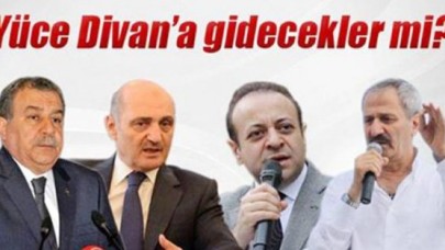 Yüce Divan'a gidecekler mi...