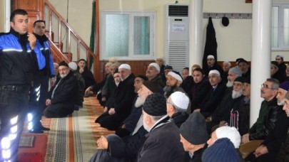 “CAMİİ CEMAATİNİ UYARDI”
