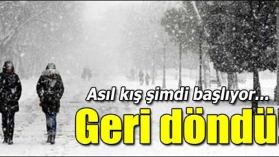 İstanbul'da kar sürprizi