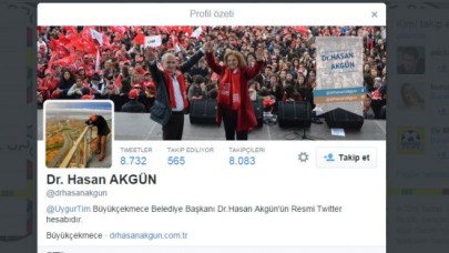 Akgün'ün twitter hesabı hacklendi...