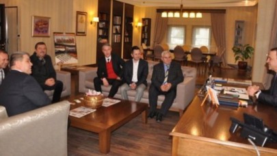 Akgül ve ekibi Işıklar'ı ziyaret etti