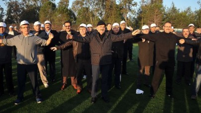 Sağlık Bakanı spor yaptırdı