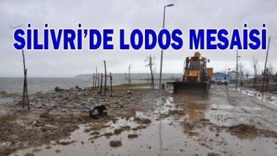 BELEDİYEDEN LODOS MESAİSİ