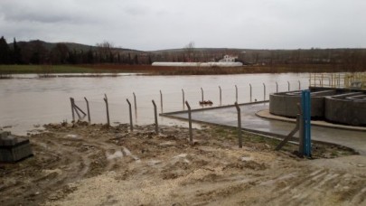 Çatalca’da dereler taştı!