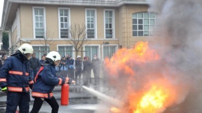 Açık Hava Tatbikatlı Yangın Semineri