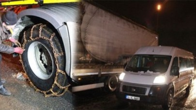 Sürücülerin beyaz çilesi!