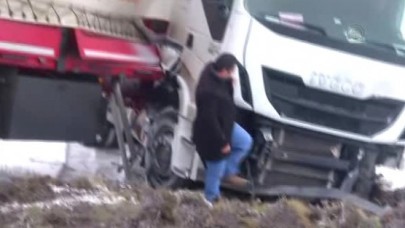 Büyükçekmece'de Tır Kazası