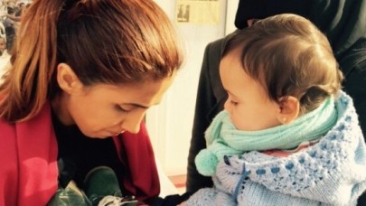 Suriyeli çocuklar artık üşümeyecek