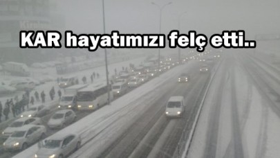 İstanbul felç oldu