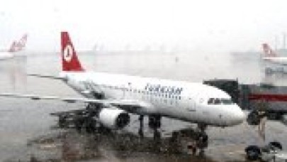 THY Uçağı Toprağa Saplandı