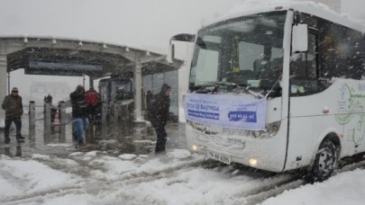 METROBÜSE RİNG SEFERLER SÜRÜYOR