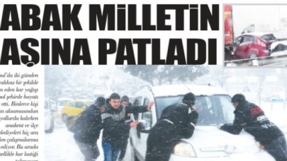 KAR İSTANBUL'U VURDU