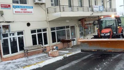 Silivri kar sınavını geçti