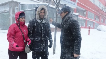 İMAMOĞLU, KAR KIŞ DİNLEMEDİ