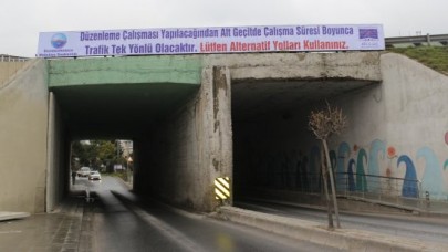 Büyükçekmece'nin alt geçitleri yenileniyor