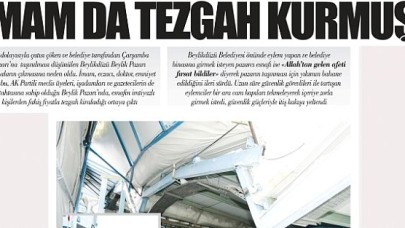 İMAM DA TEZGAH KURMUŞ