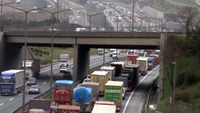 Trafiği Felç Eden Kaza