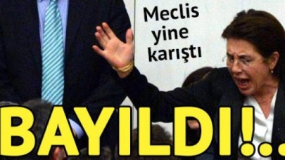 Ayşenur Bahçekapılı TBMM'de bayıldı