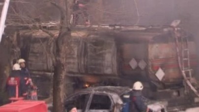 İkitelli Organize Sanayi Sitesi'nde yangın