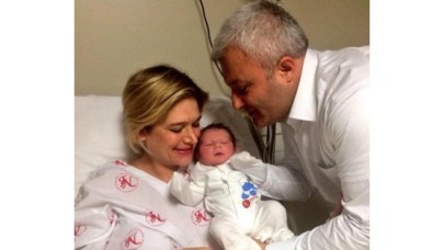 Tuncay Özkan, ikinci kez baba oldu.