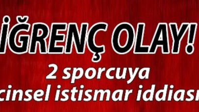 Sporcuları taciz etti, ceza evini boyladı