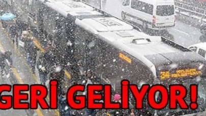 Yağışlı hava geri dönüyor!