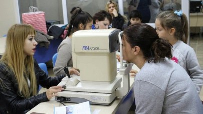 1470 kişinin gözleri tarandı