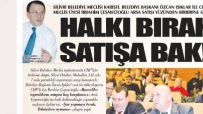 HALKI BIRAK SATIŞA BAK!