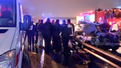 TEM'de Kaza: 2 Ölü, 2 Yaralı