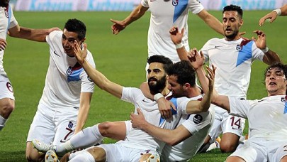 Trabzonspor Mersin'de gol oldu yağdı
