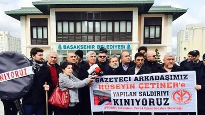 Gazeteciye Yönelik Şiddeti Siyah Çelenkle Protesto Ettiler