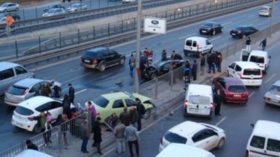 Kendi yarasına rağmen abisi ve çocuğuyla ilgilendi