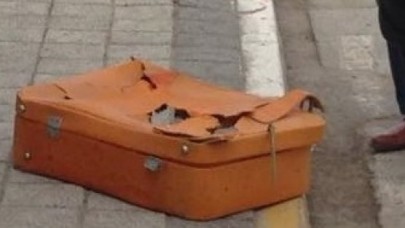 BOŞ VALİZ PANİK YARATTI